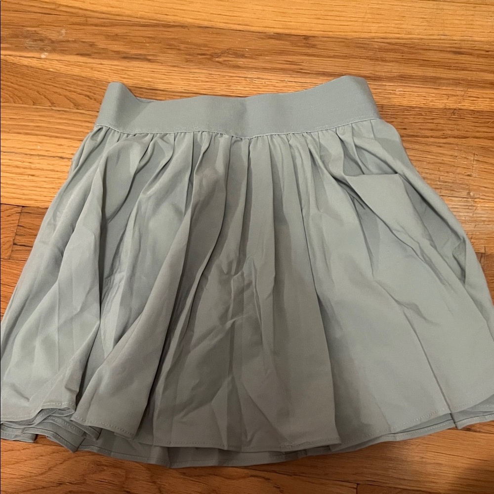 Light Green Women's Tennis Skirt